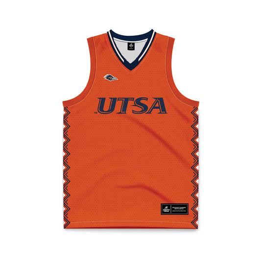 UTSA - NCAA Men's Basketball : Josiah LeGree - Orange Basketball Jersey-0