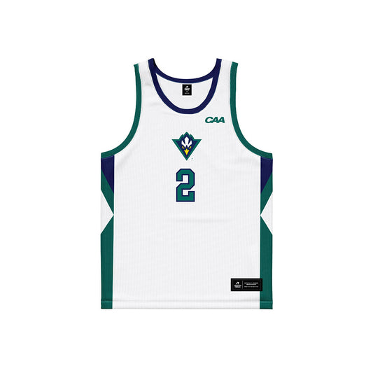 UNC Wilmington - NCAA Women's Basketball : Paige Smith - White Basketball Jersey-0