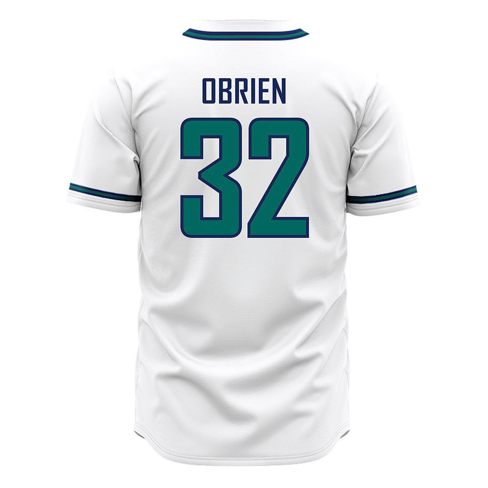 UNC Wilmington - NCAA Baseball : Danny Obrien - White Jersey-1