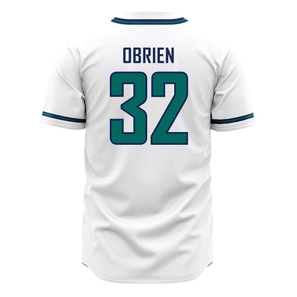 UNC Wilmington - NCAA Baseball : Danny Obrien - White Jersey-1
