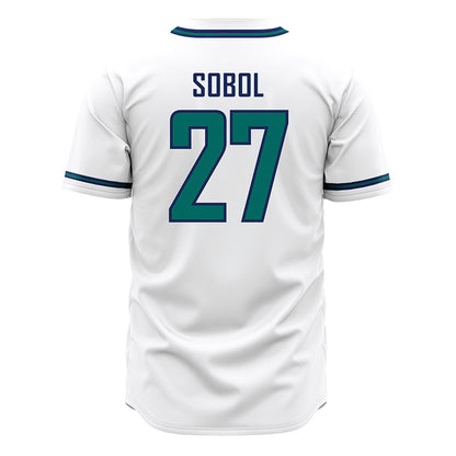 UNC Wilmington - NCAA Baseball : Alex Sobol - White Jersey-1