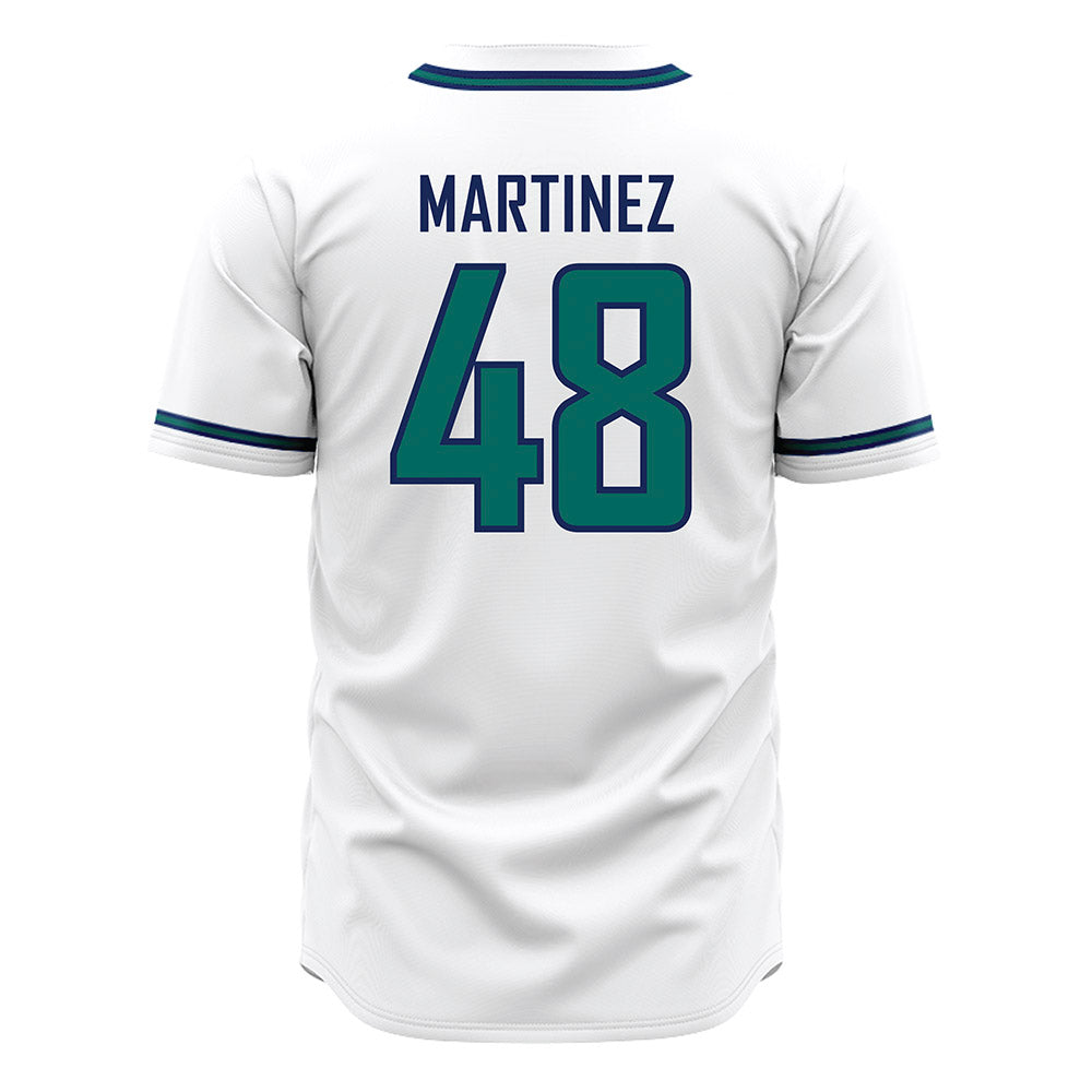 UNC Wilmington - NCAA Baseball : Joshua Martinez - White Jersey-1