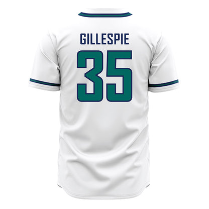 UNC Wilmington - NCAA Baseball : Mac Gillespie - White Jersey-1