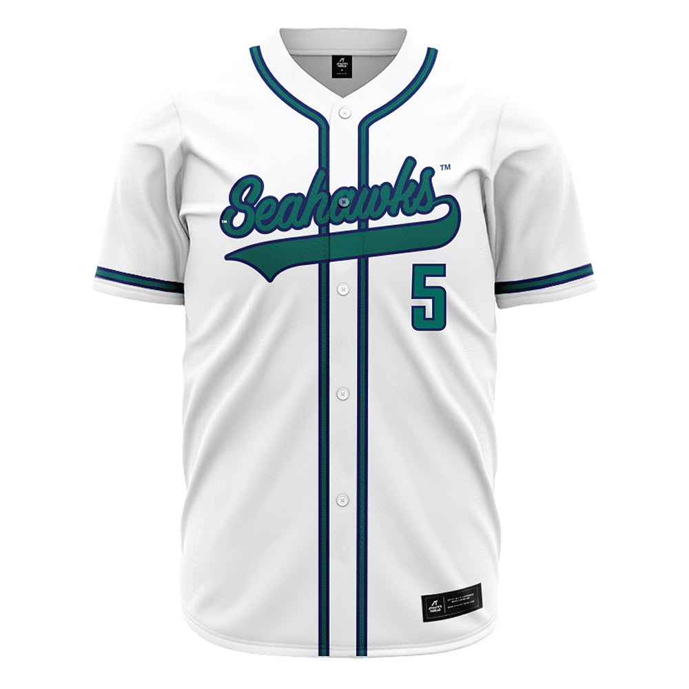 UNC Wilmington - NCAA Baseball : Matt Murchison - White Jersey-0