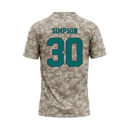 UNC Wilmington - NCAA Baseball : Micah Simpson - Military Jersey-1