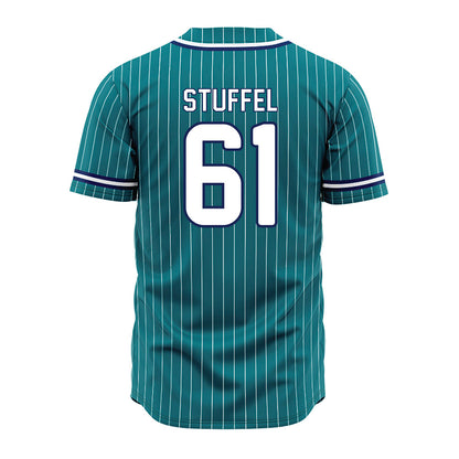 UNC Wilmington - NCAA Softball : Cammie Stuffel - Teal Jersey-1