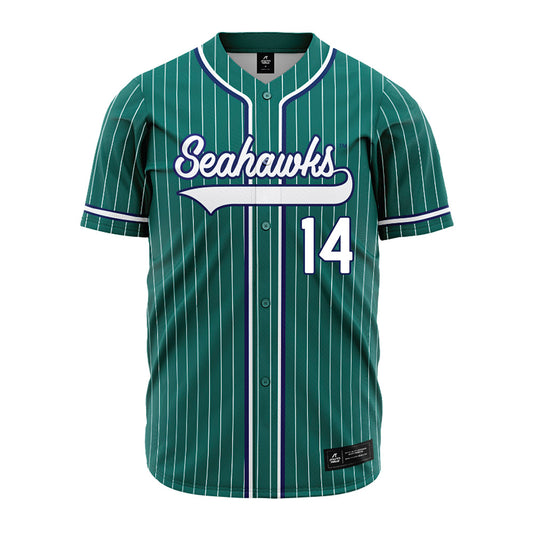 UNC Wilmington - NCAA Softball : Madison Biddle - Teal Jersey-0