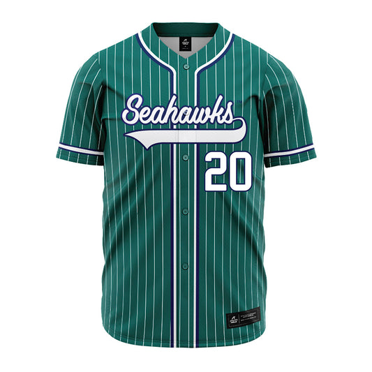 UNC Wilmington - NCAA Softball : Taylor Barlow - Teal Jersey-0