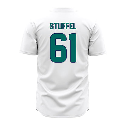UNC Wilmington - NCAA Softball : Cammie Stuffel - White Jersey-1