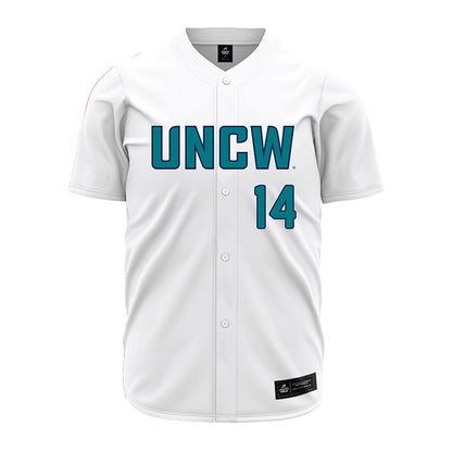 UNC Wilmington - NCAA Softball : Madison Biddle - White Jersey-0