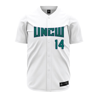 UNC Wilmington - NCAA Softball : Madison Biddle - White Jersey-0