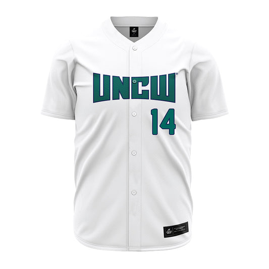 UNC Wilmington - NCAA Softball : Madison Biddle - White Jersey-0