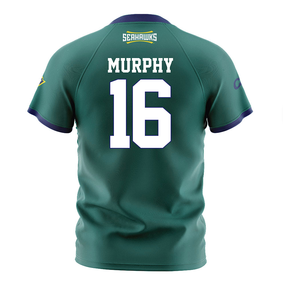 UNC Wilmington - NCAA Women's Soccer : Holly Murphy - Teal Soccer Jersey-1