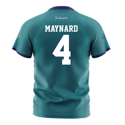 UNC Wilmington - NCAA Women's Soccer : Grace Maynard - Teal Soccer Jersey-1
