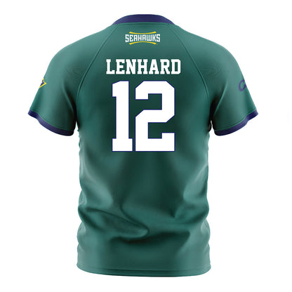 UNC Wilmington - NCAA Women's Soccer : Lindsay Lenhard - Teal Soccer Jersey-1