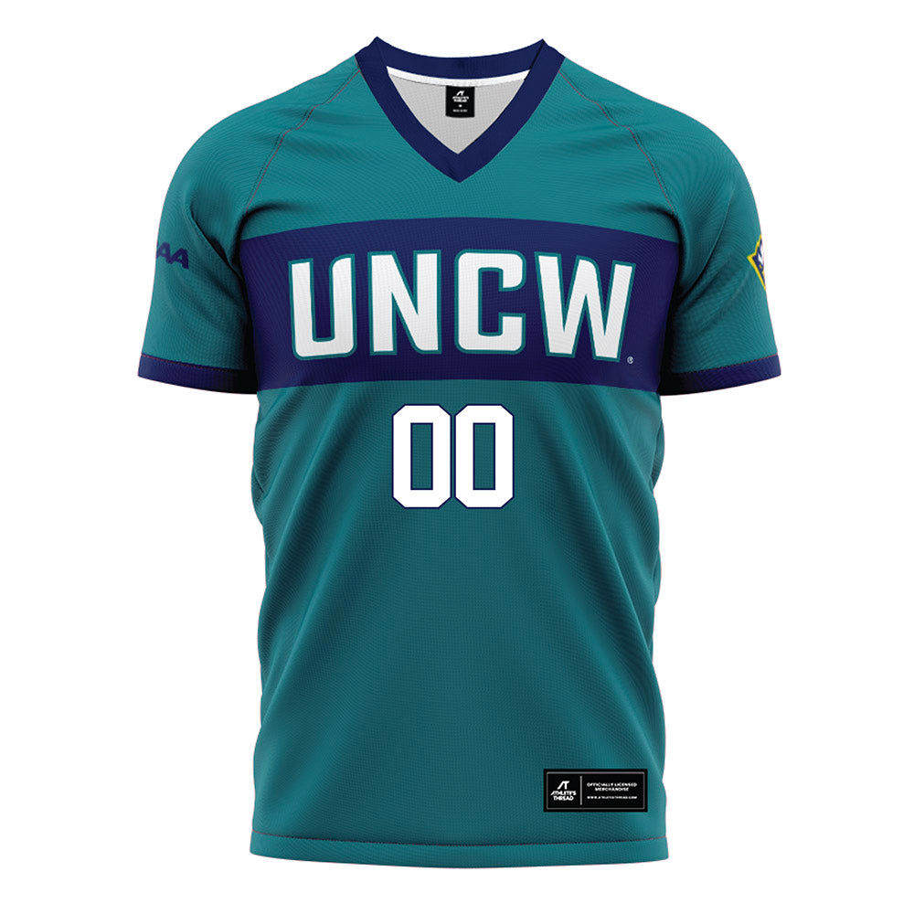 UNC Wilmington - NCAA Women's Soccer : Kitty Pope - Teal Soccer Jersey-0