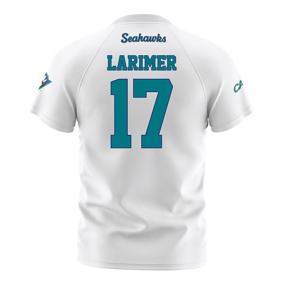 UNC Wilmington - NCAA Women's Soccer : Elise Larimer - White Soccer Jersey-1