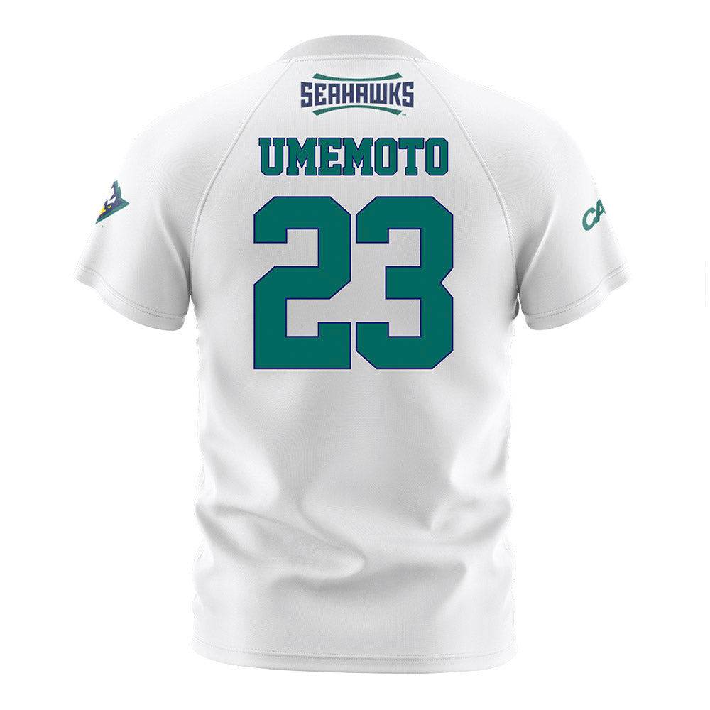 UNC Wilmington - NCAA Women's Soccer : Megumi Umemoto - White Soccer Jersey-1