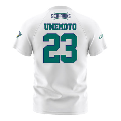 UNC Wilmington - NCAA Women's Soccer : Megumi Umemoto - White Soccer Jersey-1