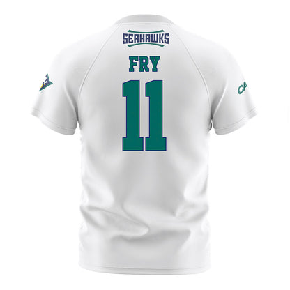 UNC Wilmington - NCAA Women's Soccer : Rachel Fry - White Soccer Jersey-1