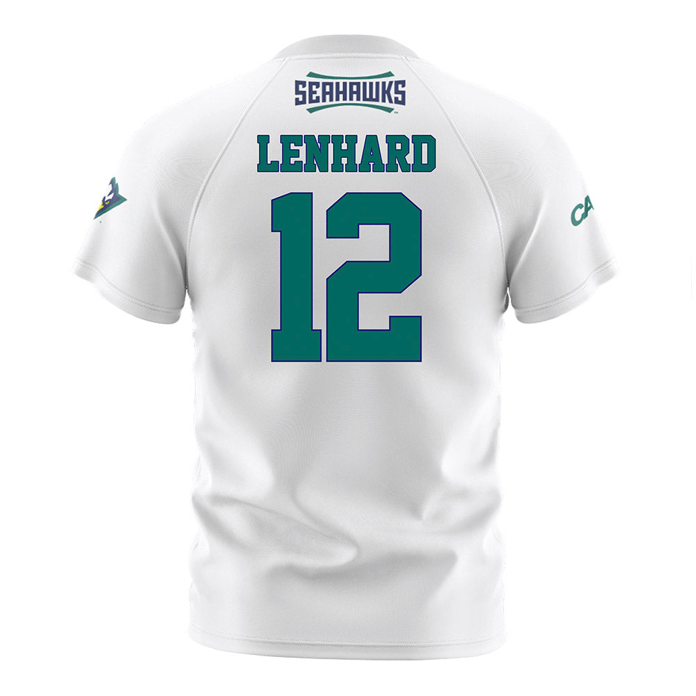 UNC Wilmington - NCAA Women's Soccer : Lindsay Lenhard - White Soccer Jersey-1