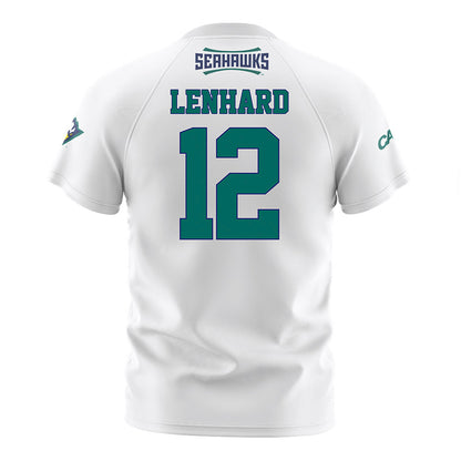 UNC Wilmington - NCAA Women's Soccer : Lindsay Lenhard - White Soccer Jersey-1