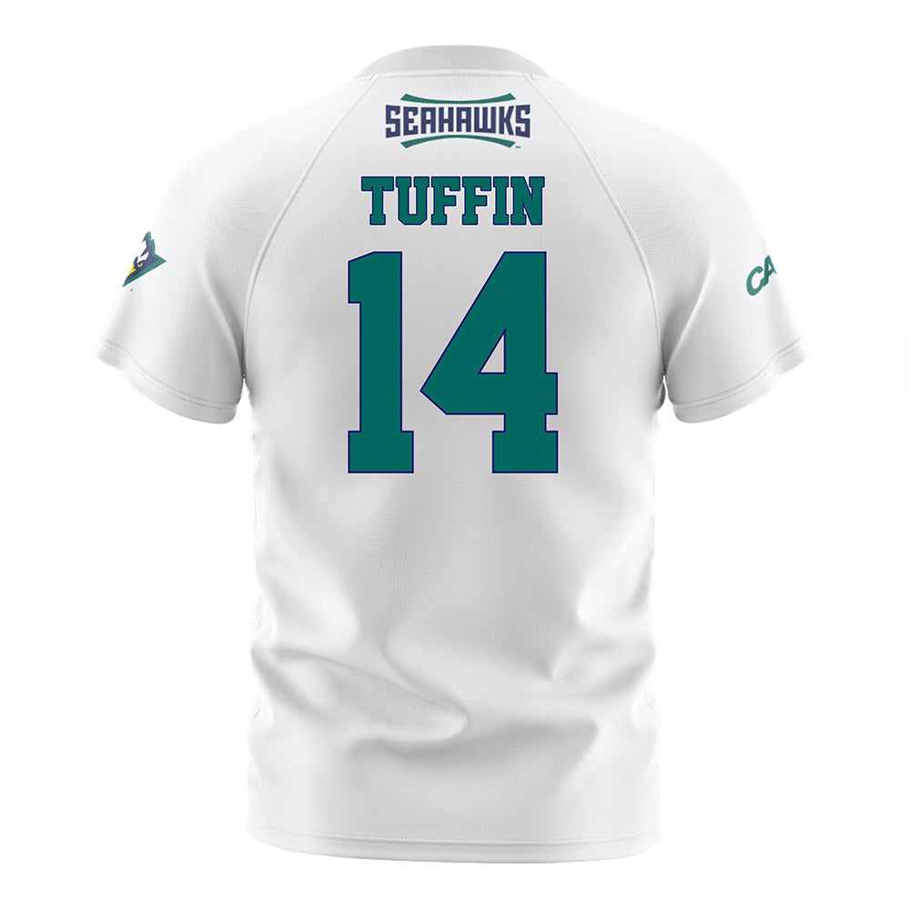 UNC Wilmington - NCAA Women's Soccer : Jada Tuffin - White Soccer Jersey-1