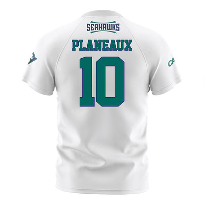 UNC Wilmington - NCAA Women's Soccer : Allie Planeaux - White Soccer Jersey-1