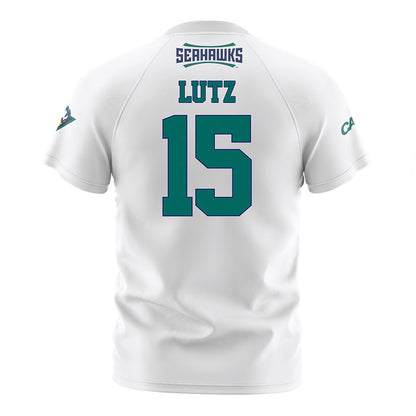 UNC Wilmington - NCAA Women's Soccer : Macy Lutz - White Soccer Jersey-1