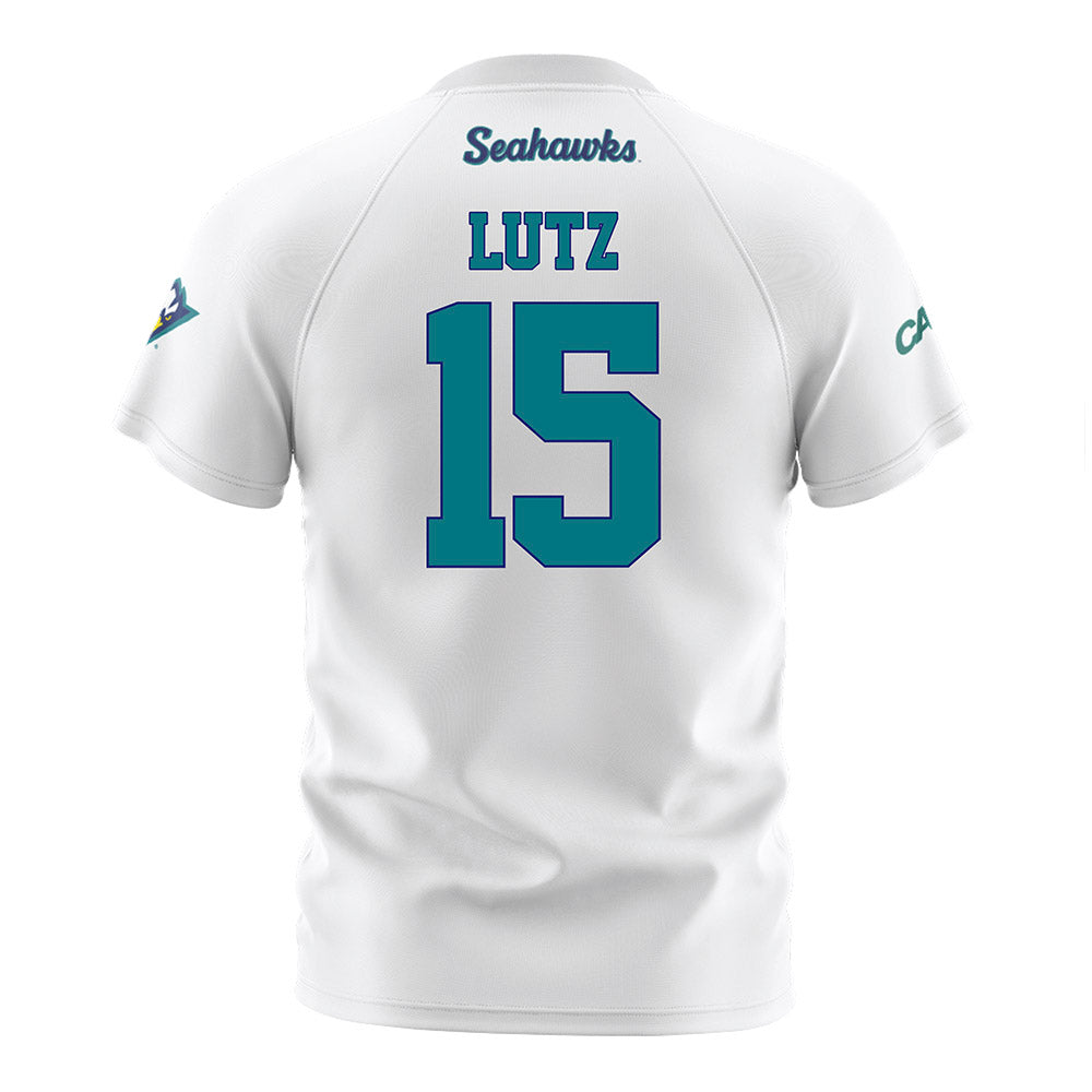 UNC Wilmington - NCAA Women's Soccer : Macy Lutz - White Soccer Jersey-1