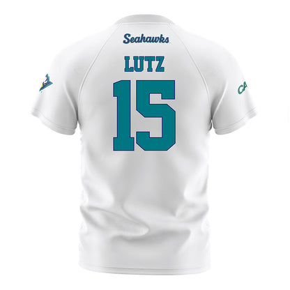 UNC Wilmington - NCAA Women's Soccer : Macy Lutz - White Soccer Jersey-1