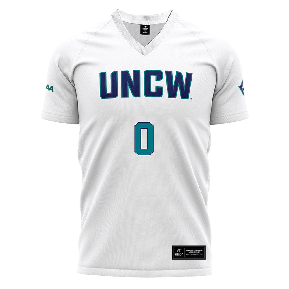 UNC Wilmington - NCAA Women's Soccer : Zoe Anderson - White Soccer Jersey-0