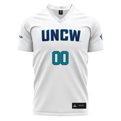 UNC Wilmington - NCAA Women's Soccer : Kitty Pope - White Soccer Jersey-0