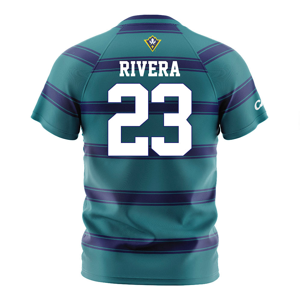 UNC Wilmington - NCAA Men's Soccer : Martin Rivera - Teal Soccer Jersey-1