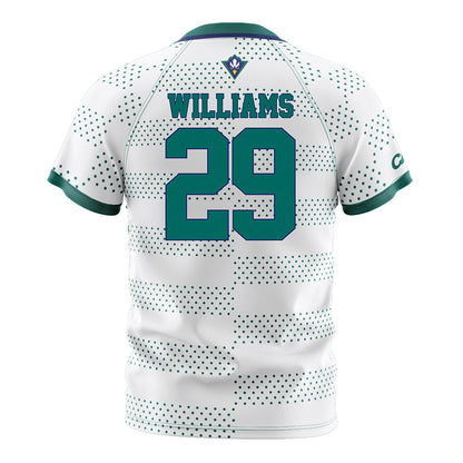 UNC Wilmington - NCAA Men's Soccer : Danny Williams - White Soccer Jersey-1