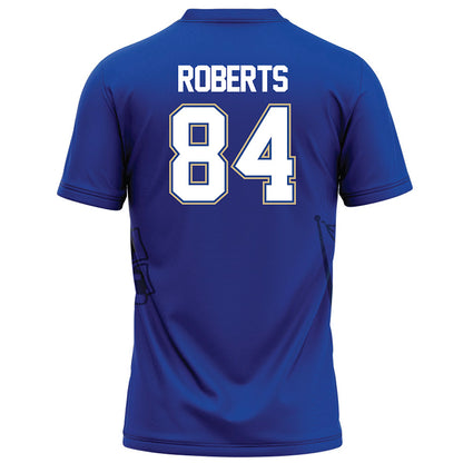 Tulsa - NCAA Football : Jewlyen Roberts - Blue Football Jersey