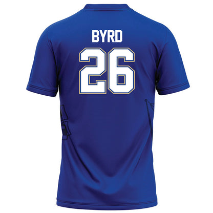 Tulsa - NCAA Football : Julian Byrd - Blue Football Jersey-1