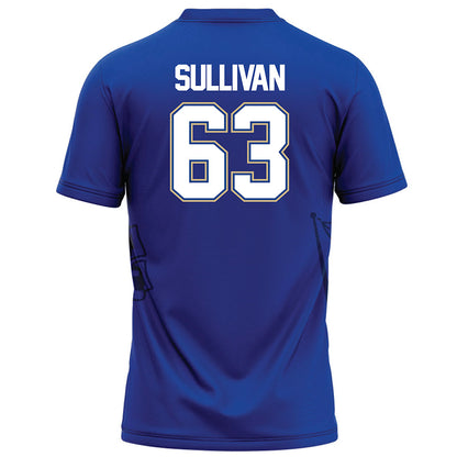 Tulsa - NCAA Football : Chaden Sullivan - Blue Football Jersey-1