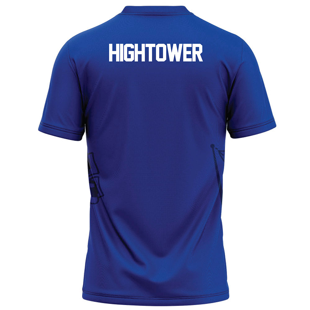 Tulsa - NCAA Football : Devin Hightower - Blue Football Jersey-1