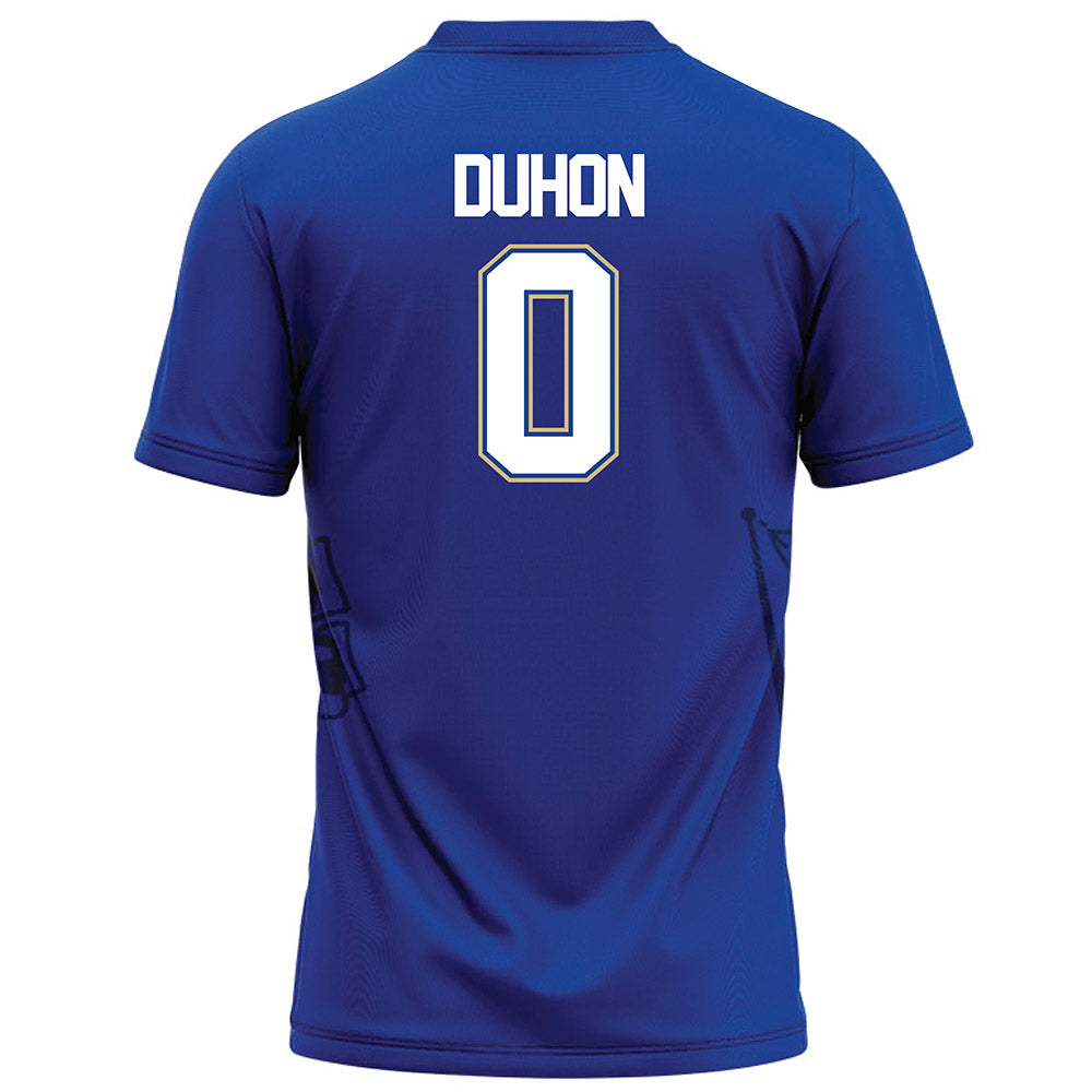 Tulsa - NCAA Football : Kyran Duhon - Blue Football Jersey-1