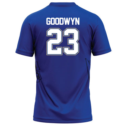 Tulsa - NCAA Football : Willie Goodwyn - Blue Football Jersey-1