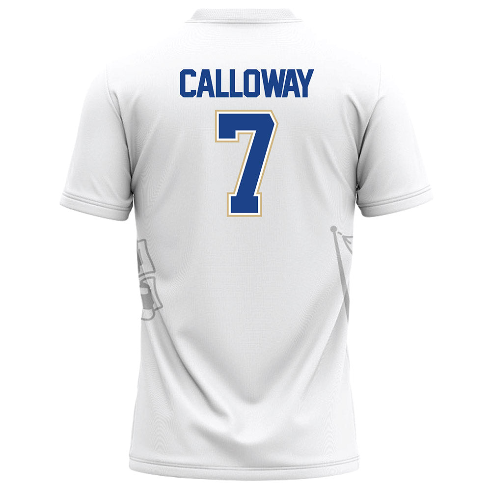 Tulsa - NCAA Football : Jimmy Calloway - White Football Jersey-1