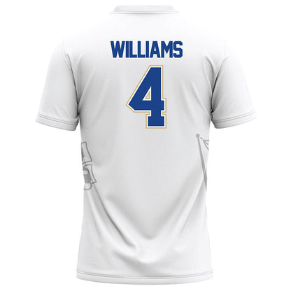 Tulsa - NCAA Football : Tyson Williams - White Football Jersey-1