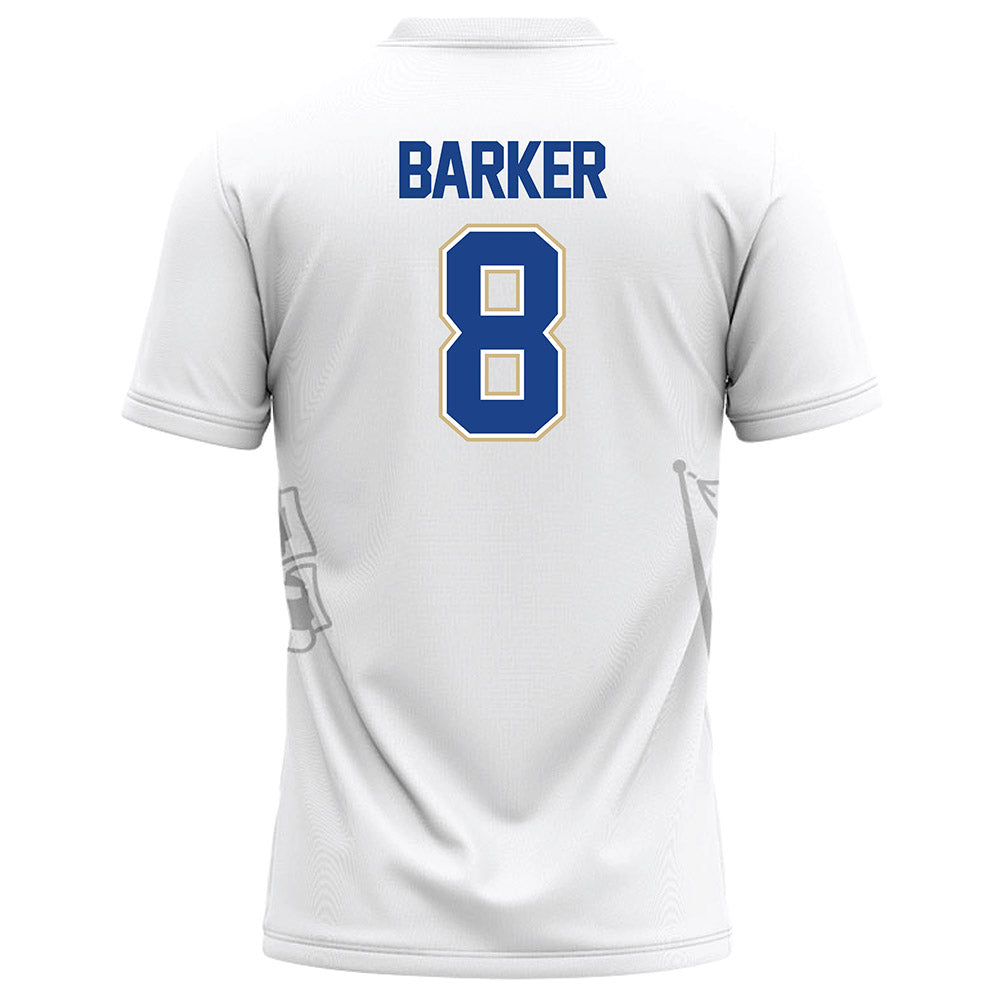 Tulsa - NCAA Football : Kyden Barker - White Football Jersey-1