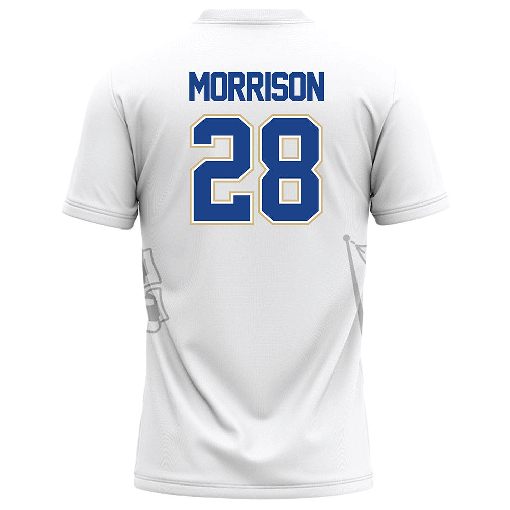 Tulsa - NCAA Football : Sevion Morrison - White Football Jersey-1