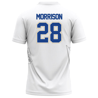 Tulsa - NCAA Football : Sevion Morrison - White Football Jersey-1
