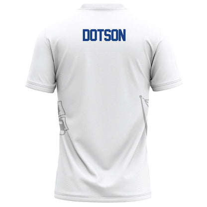 Tulsa - NCAA Football : Davis Dotson - White Football Jersey-1