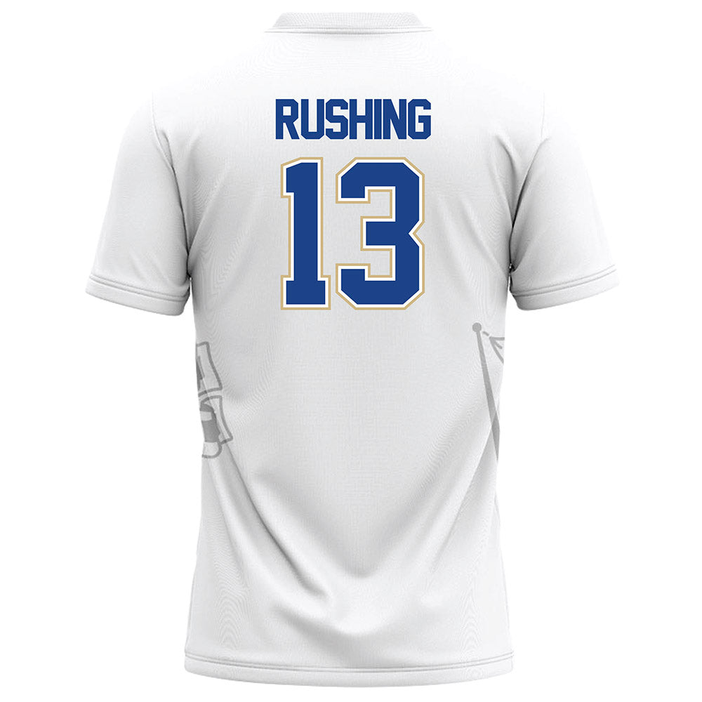 Tulsa - NCAA Football : Joshua Rushing - White Football Jersey-1