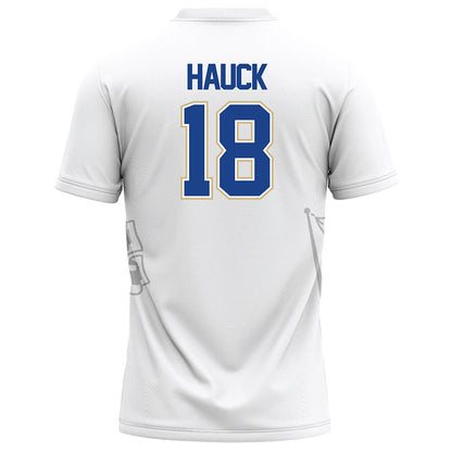Tulsa - NCAA Football : Marlon Hauck - White Football Jersey-1