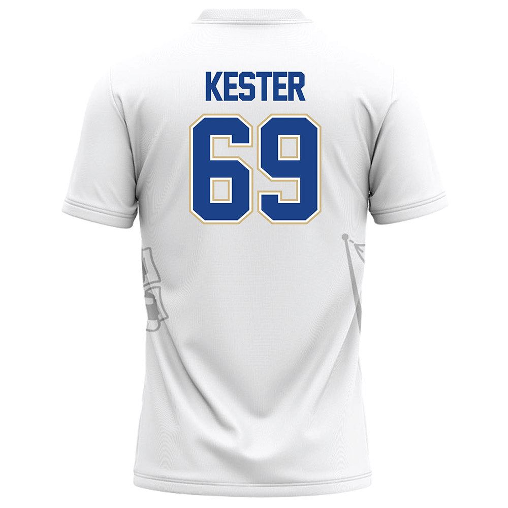 Tulsa - NCAA Football : Ryley Kester - White Football Jersey-1